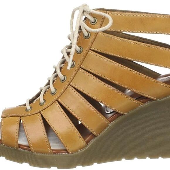 Dr Martens Mona wedge lace up sandal size 9 - Picture 2 of 11